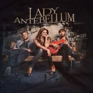 Gildan Black Lady Antebellum Graphic Tee